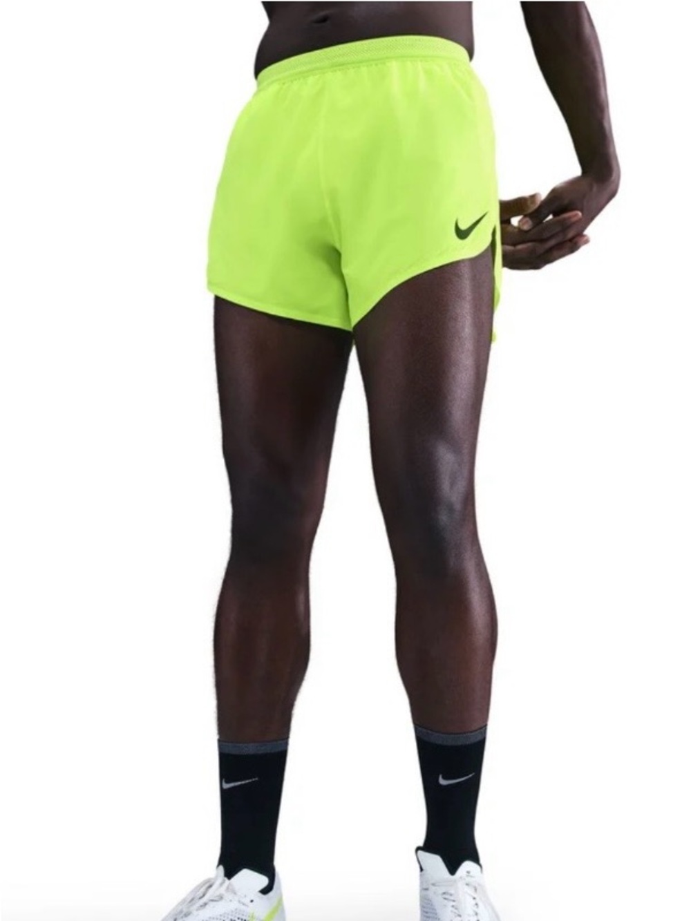 ✔️NWT✔️ NIKE Aeroswift Dri-FIT ADV 4" Volt Running Shorts